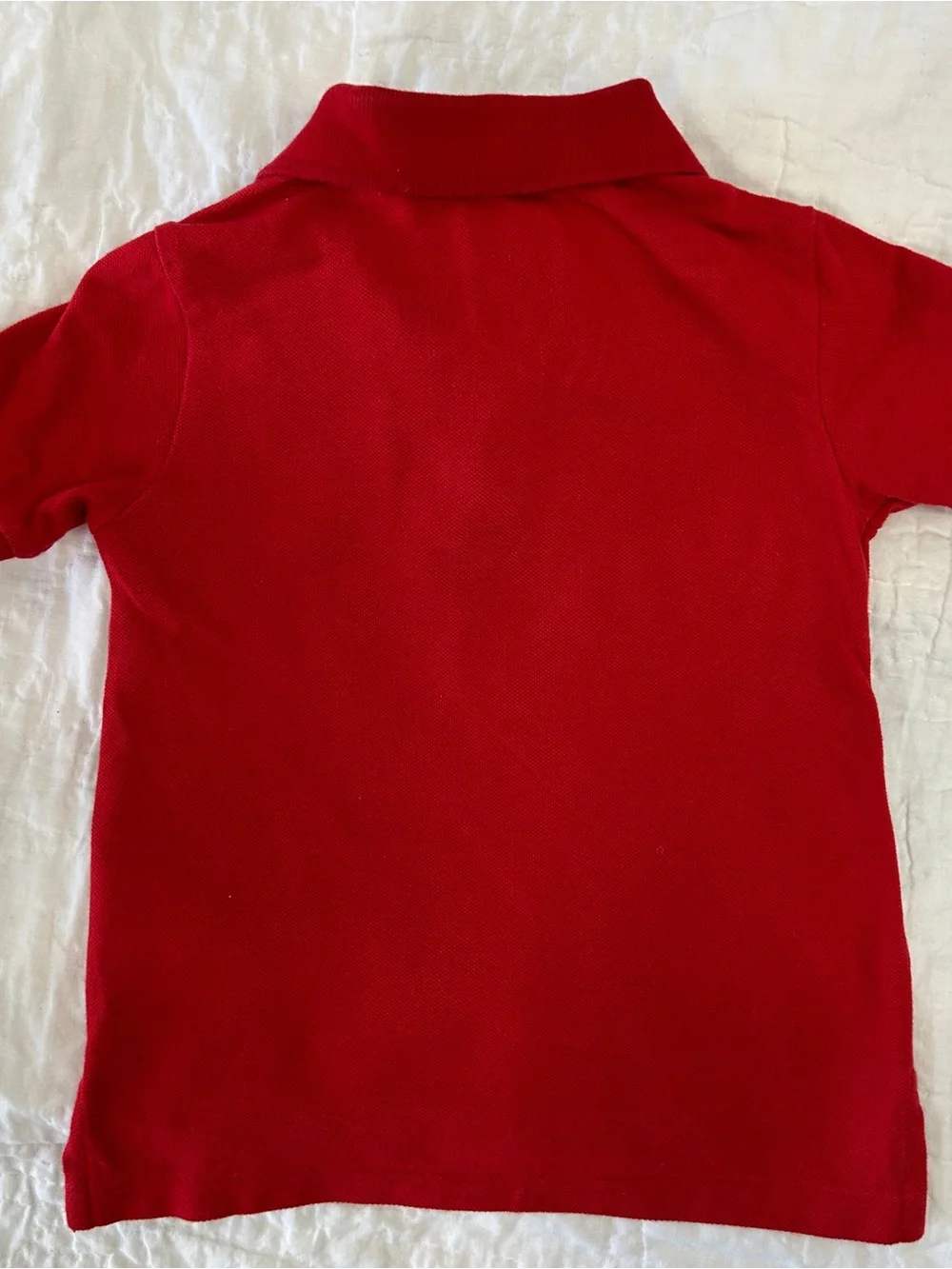 Ralph Lauren toddler polo shirt in red, size: 24M